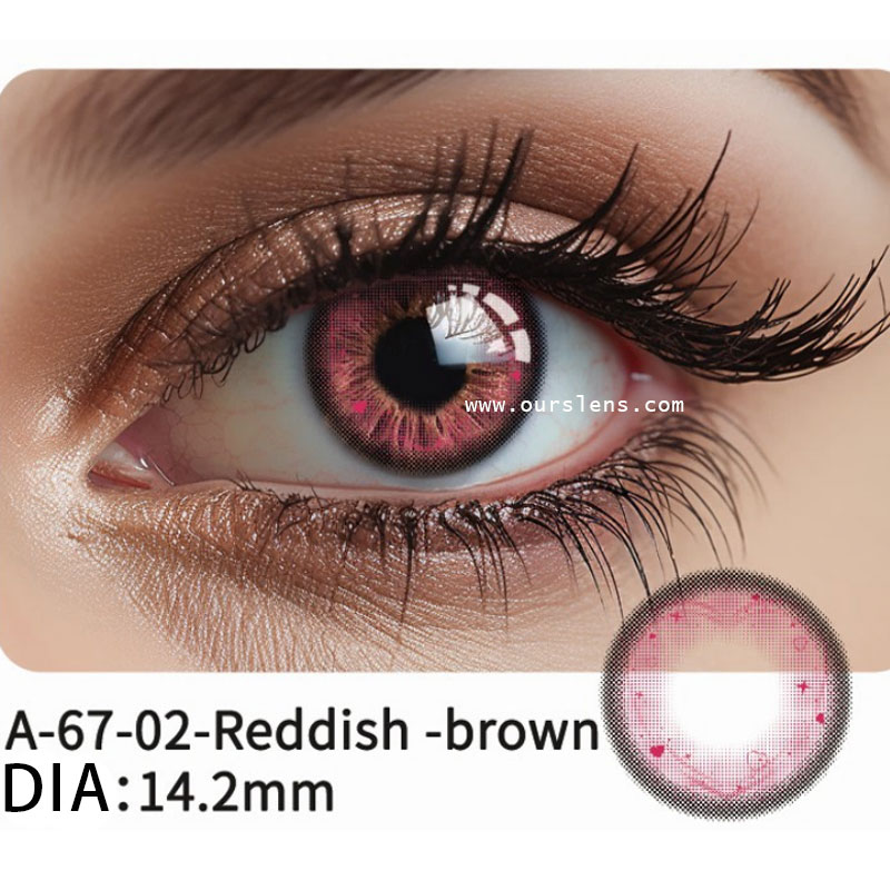 Colored  Contacts Yearly Wholesale Colored Contact Lens Soft Colored Natural Contact Lenses