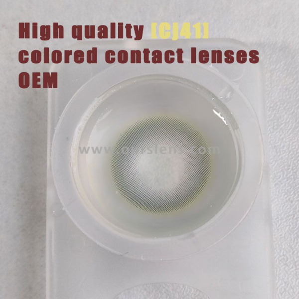 Customizable color cosmetic lenses, high quality daily disposable myopia lenses