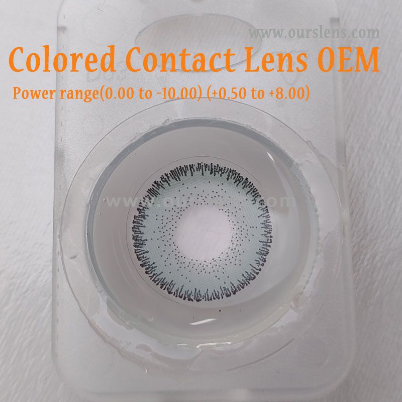 Colored Contact Lens New  Colored Contacts Wholesale Small Pupil Contact Lenses-grey