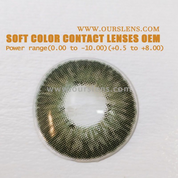 Platinum SOFT COLOR CONTACT LENSES Enhance Your Eyes with Premium Color Natural Look,Premium Quality Perfect Blend-green