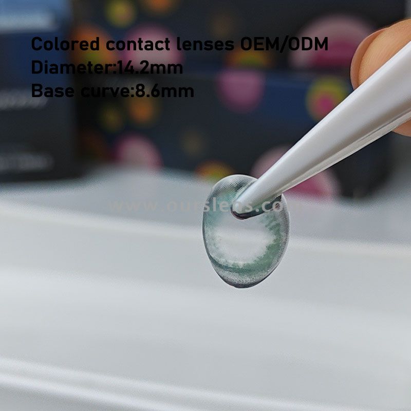 Wholesale hot Selling Natural Soft HEMA Contact Lenses Comfortable  Wear with Multi-Luminosity Colors