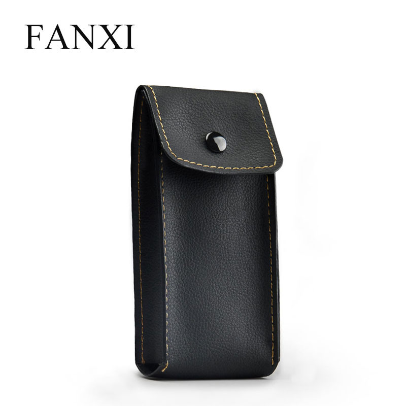 D012 FANXI factory custom travel leather watch pouch bag