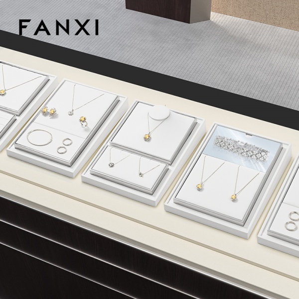 TT435 FANXI Fashion White metal Jewelry display set series
