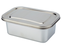 Stainless steel rectangle food container 5.3L