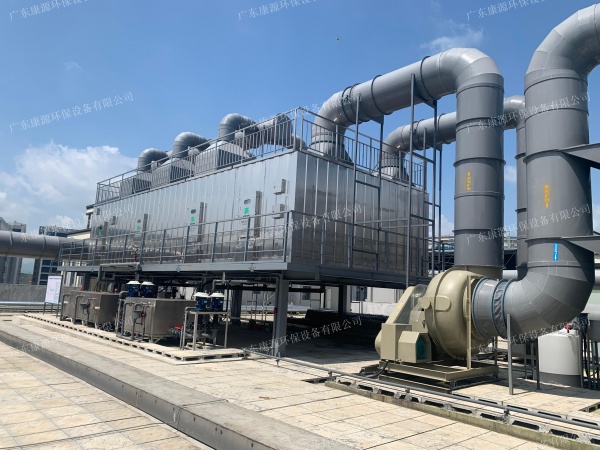 广东惠州某新能源锂电行业8万风量废气治理（IFCBF技术应用）