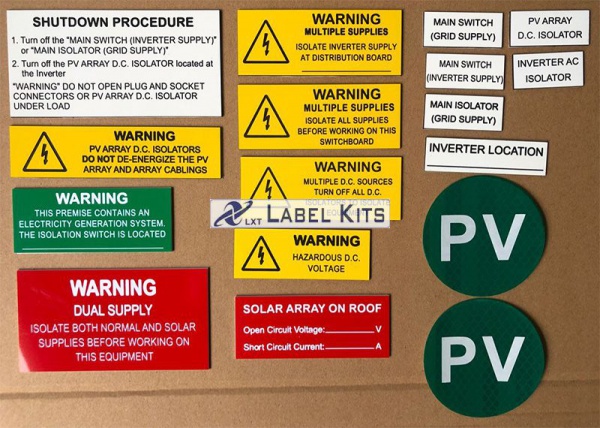 VIC Label Kits Standard Version