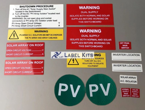 New Zealand Label Kits Option 2