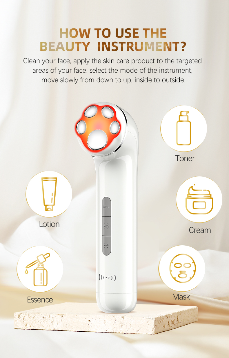 Facial Massager Red-Light-Therapy-for-Face and Neck（AOM01）