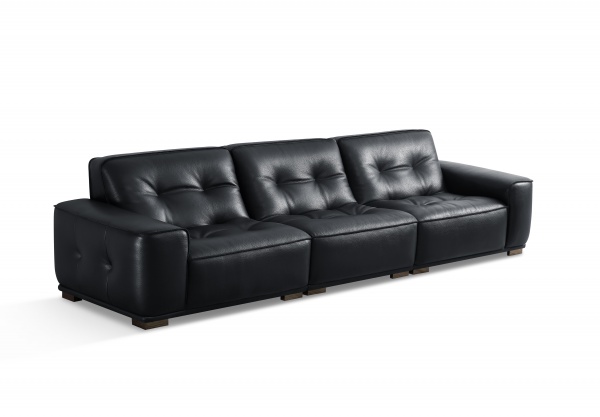 Living Room Modular Leather 3 Seater Sofa