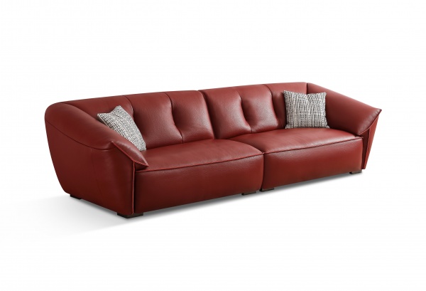 Red Two Seater Sofa