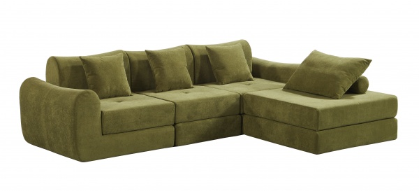 Green Folding Compressed Sofa Bed