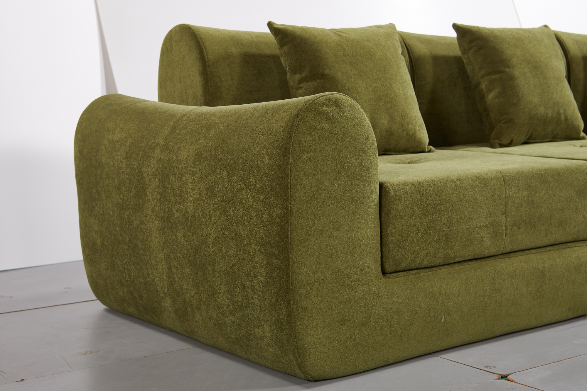 Green Folding Compressed Sofa Bed