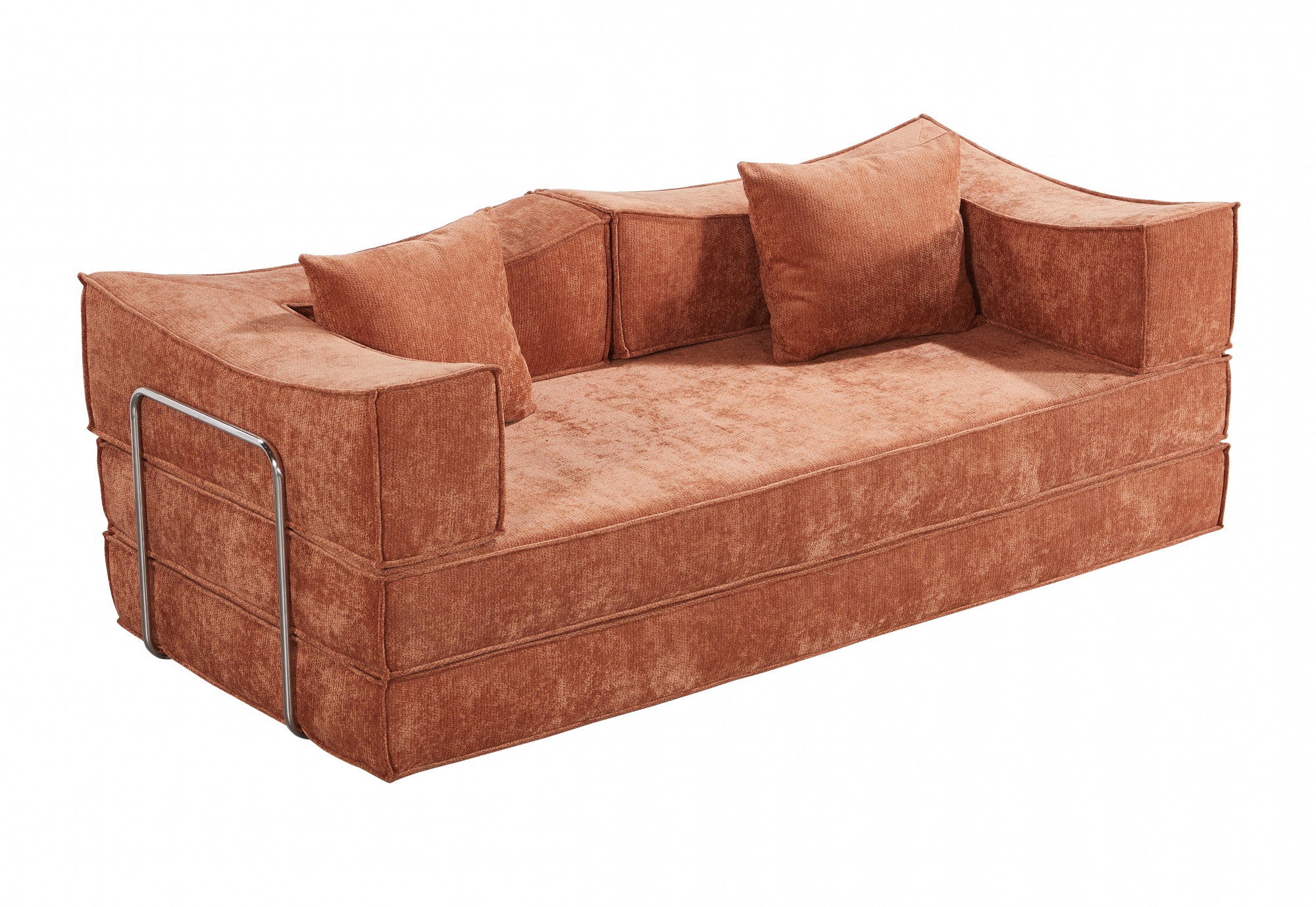Classic Design Sleeper Convertible Compressed Couch