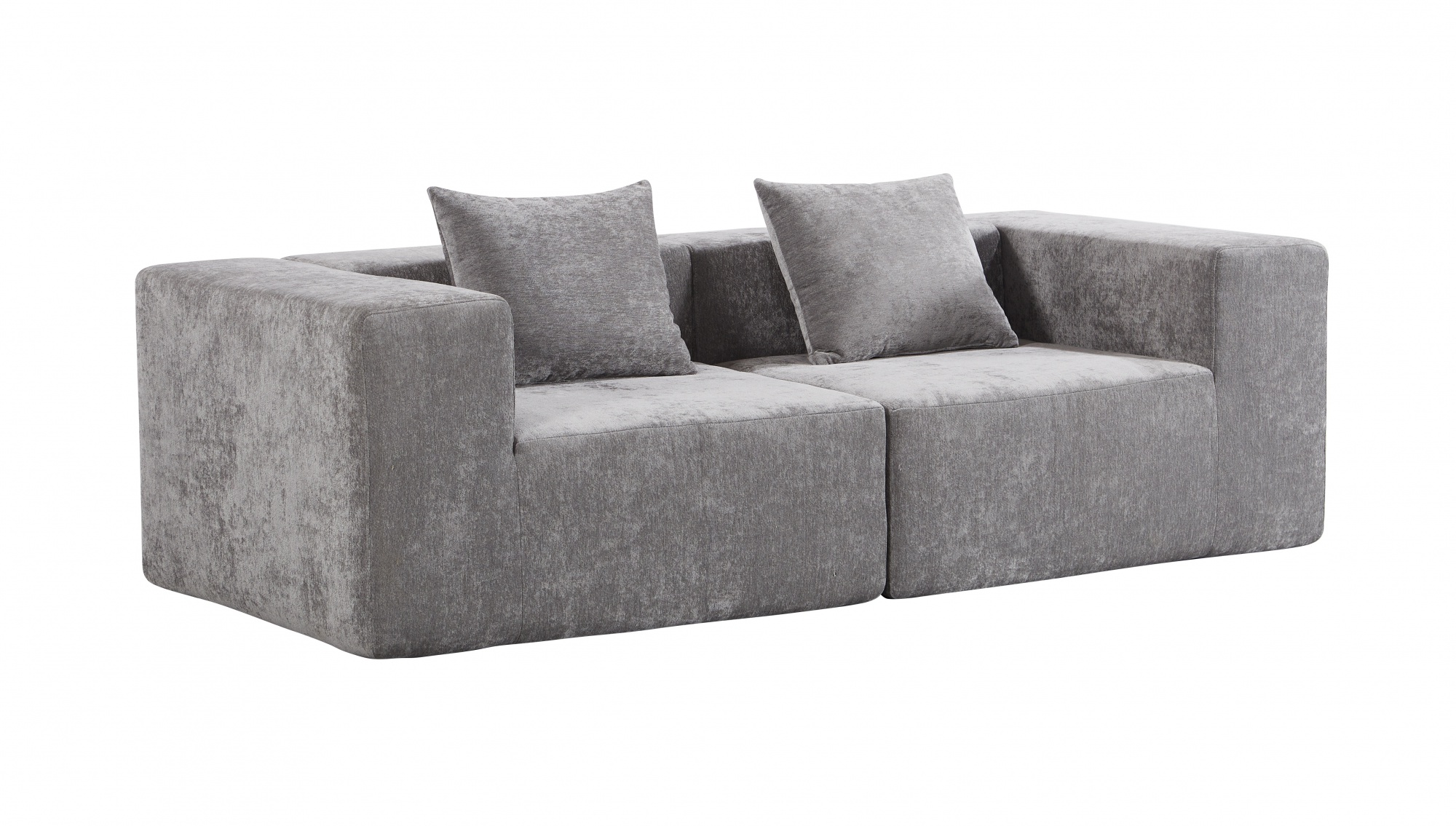 Grey Living Room Compressed Sofa