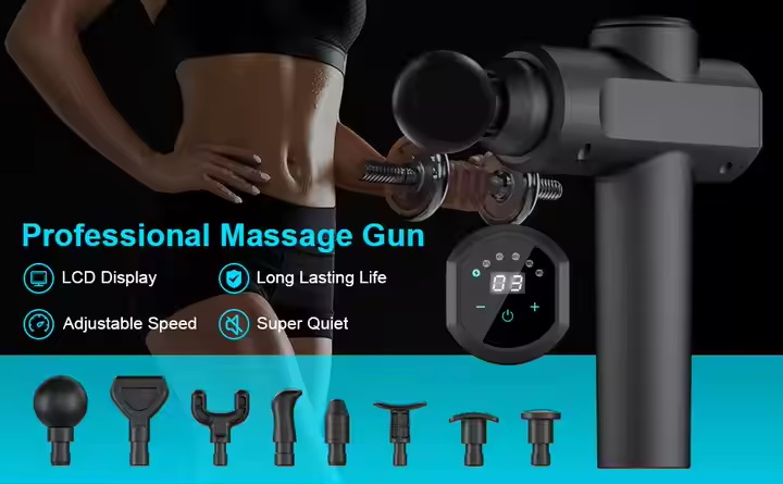 Massage Gun  With Touch Screen