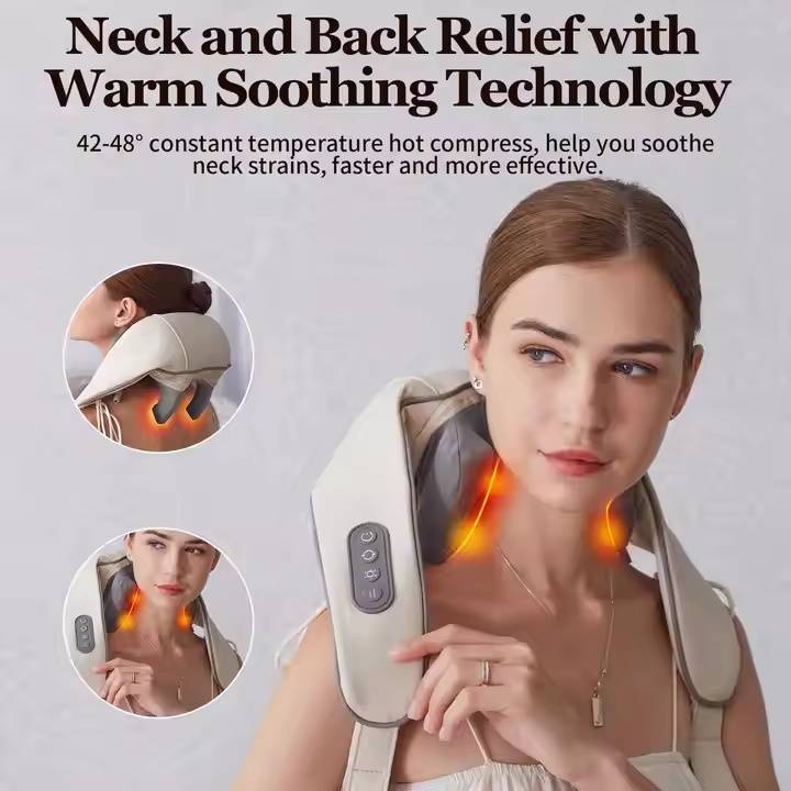 Wireless Mini Shiatsu Neck Massager