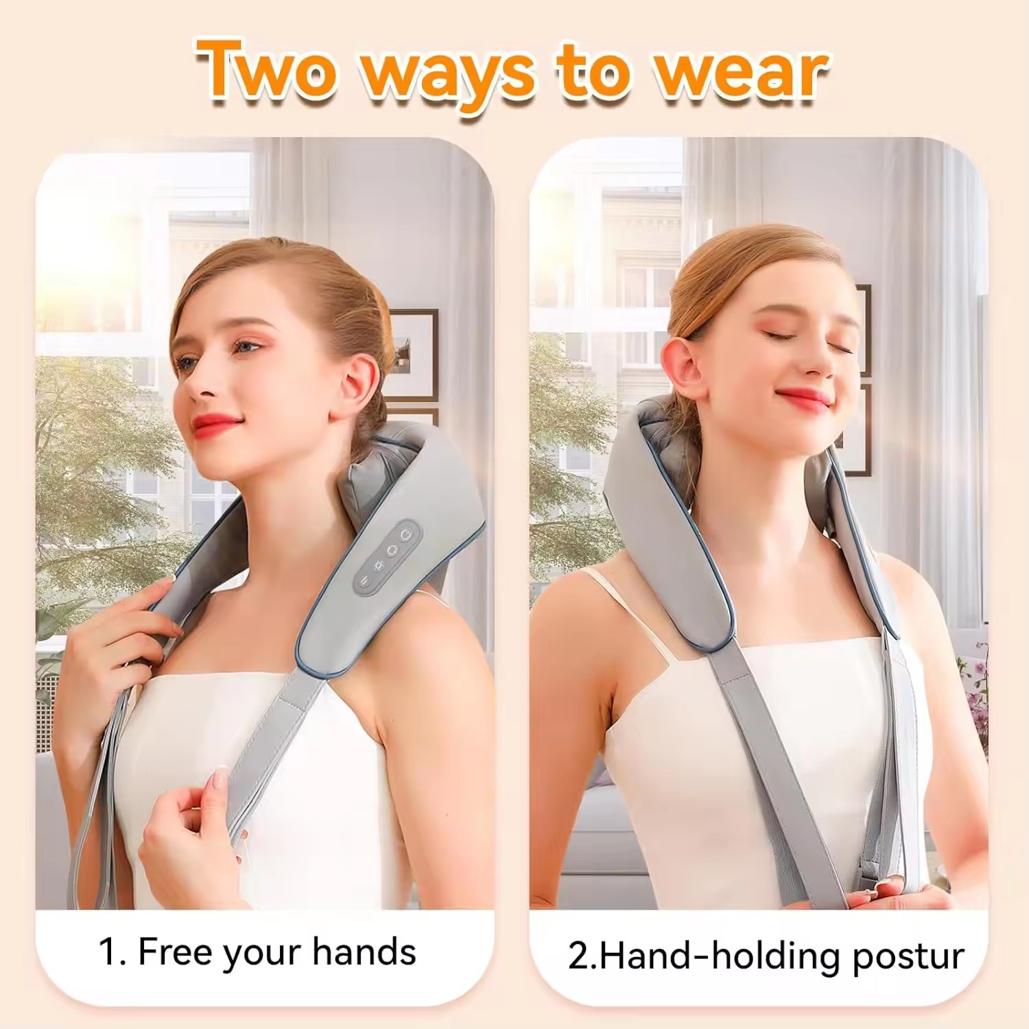 Wireless Mini Shiatsu Neck Massager