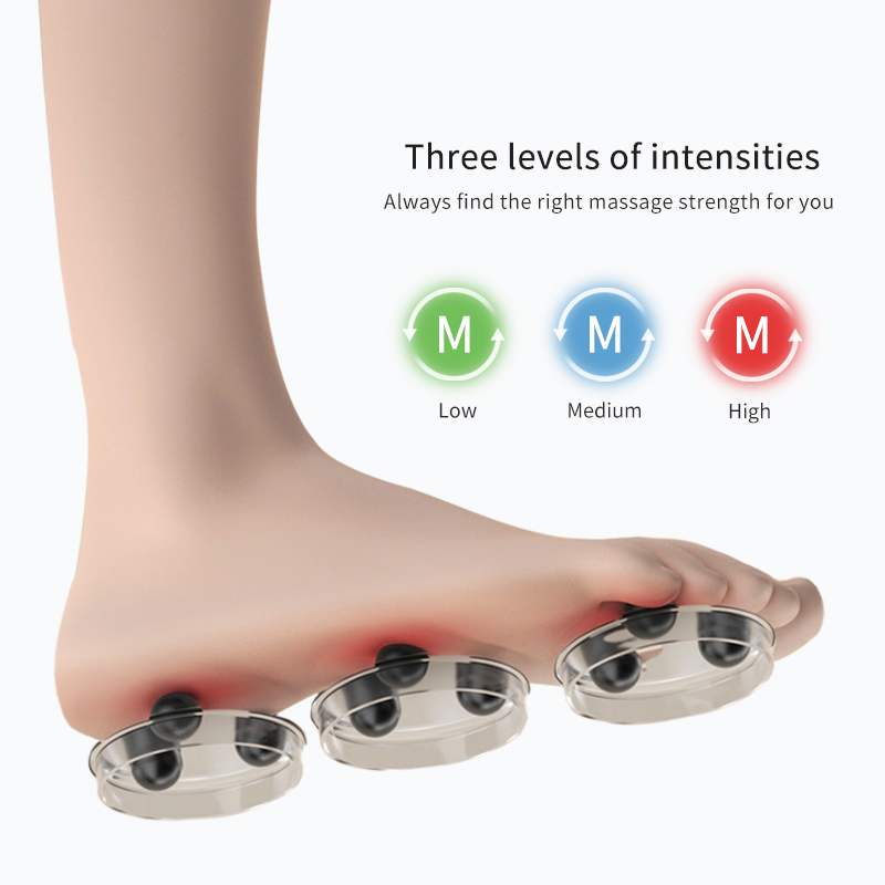 2 in 1 Shiatsu Foot & Back Massager with Heat 