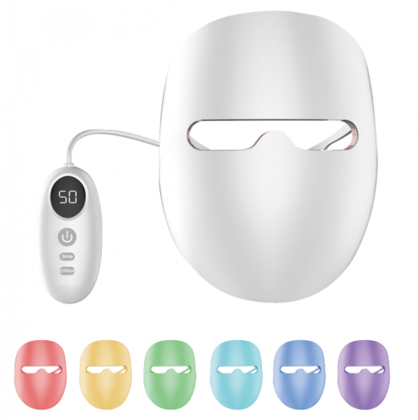 Wireless 7 Colors LED Face Mask  With IR Light 850nm