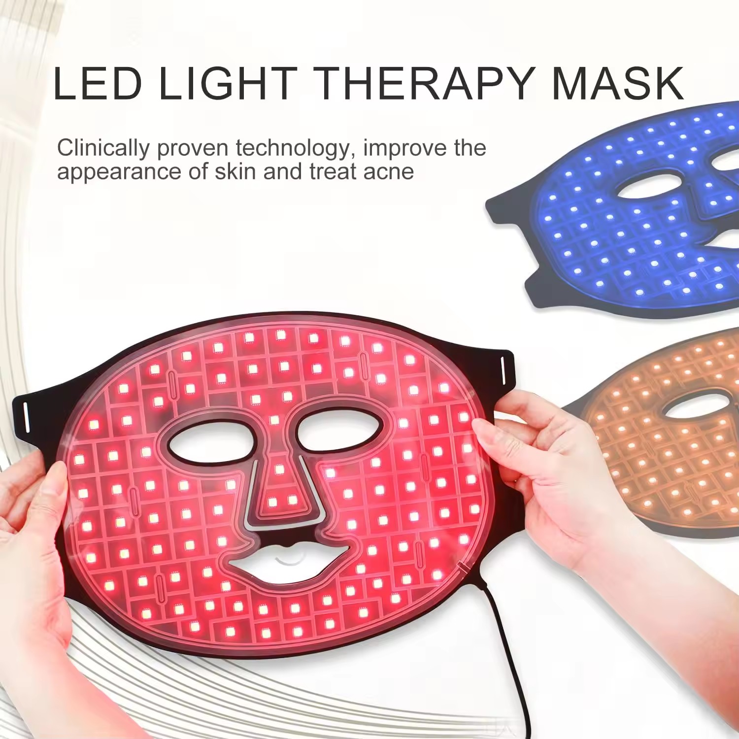 Wireless LED Face Mask