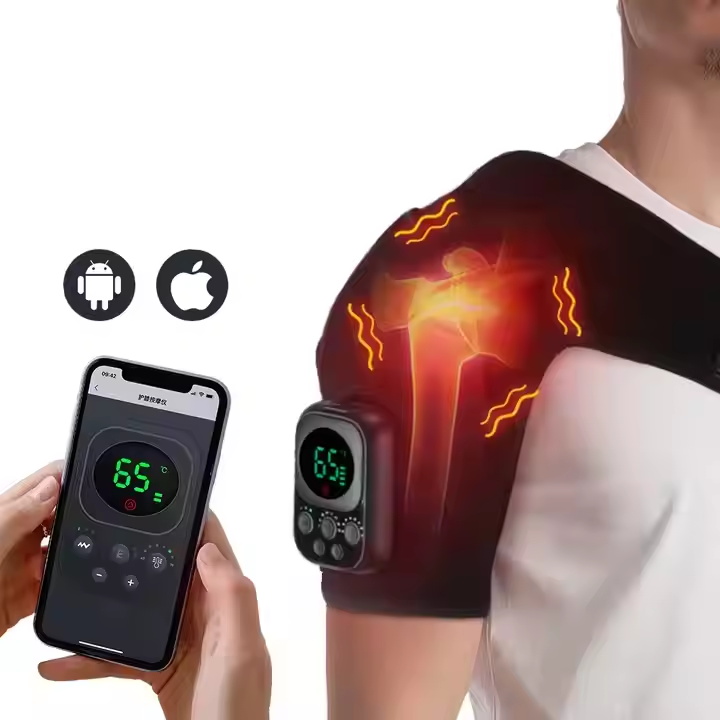 App-Type Heated Massage Shoulder Support