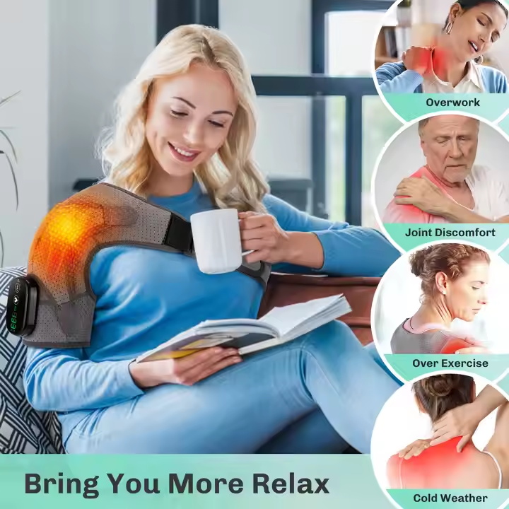Controller Type Heated Massage Shoulder Guard