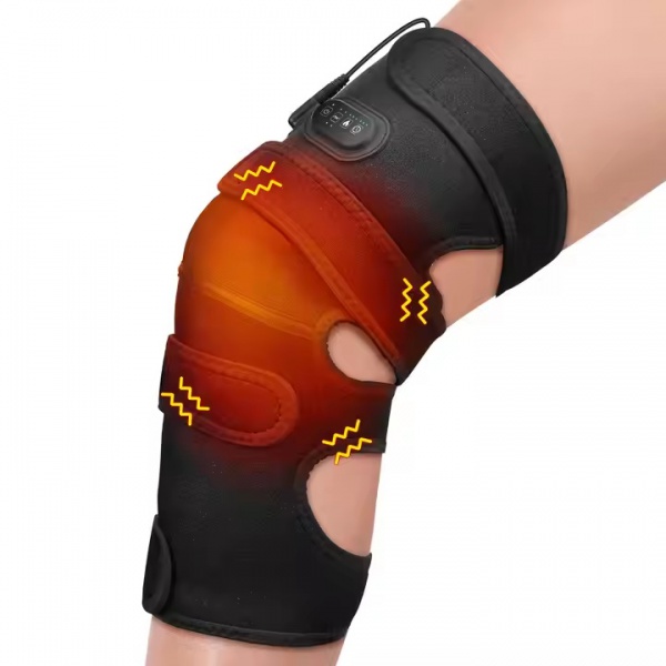 4-Motor Heated Massage Knee Pads