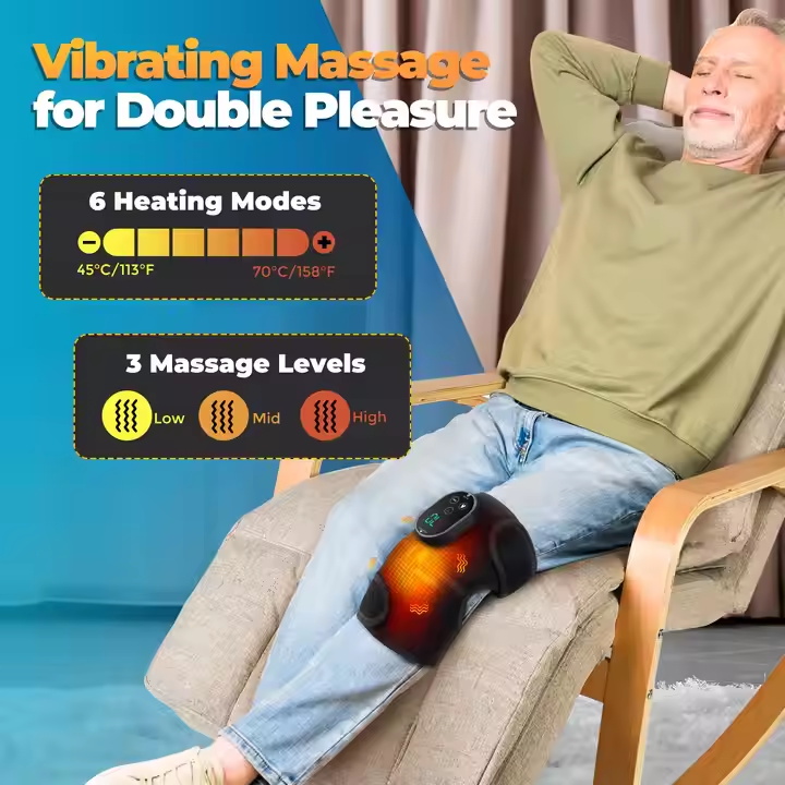 Heat Massage Knee Pads