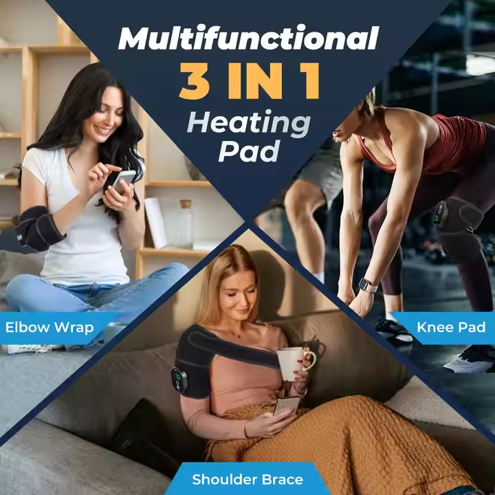 Touchscreen Single-heated Knee Pads