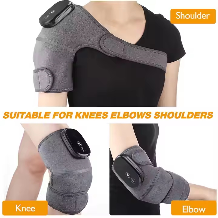 EMS Heated Massage Knee Pads