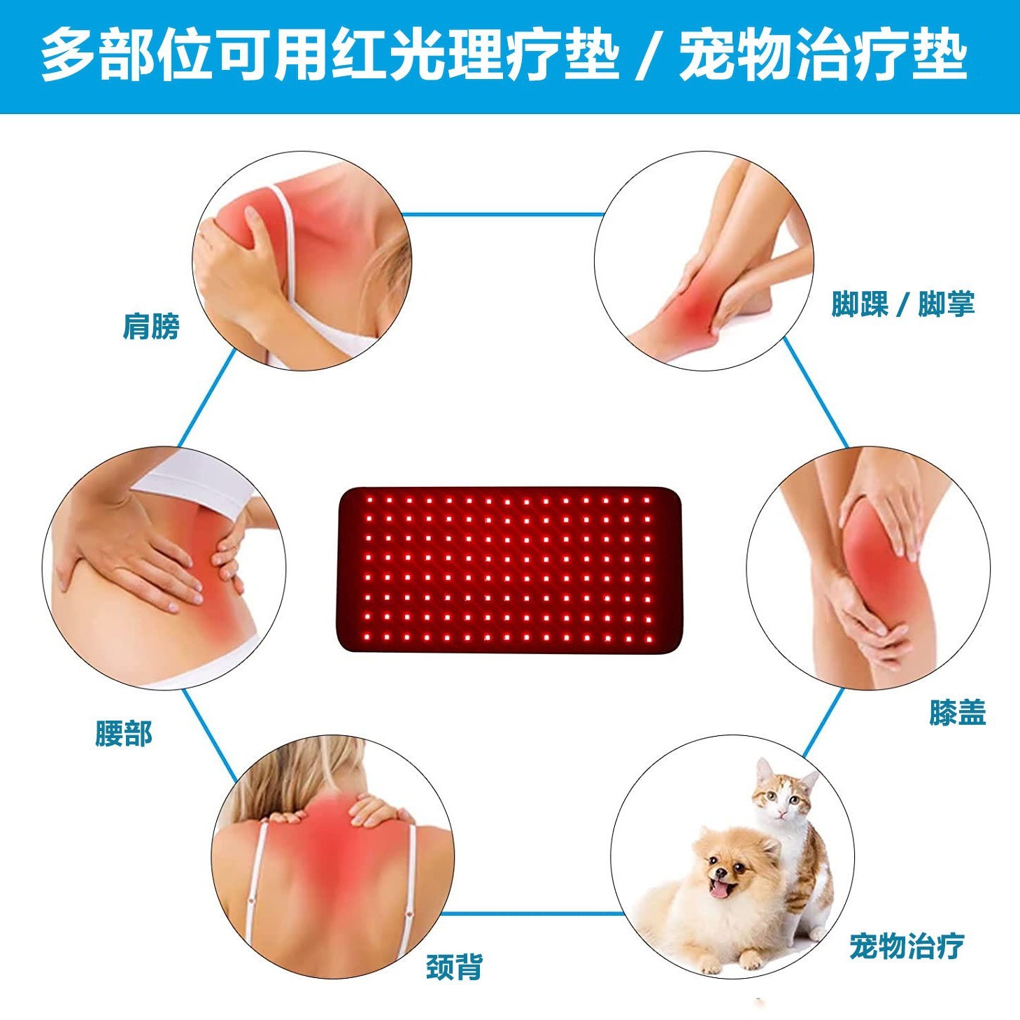 Red Light Therapy Belly Belt