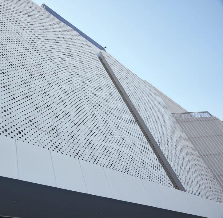 Punching aluminum veneer series