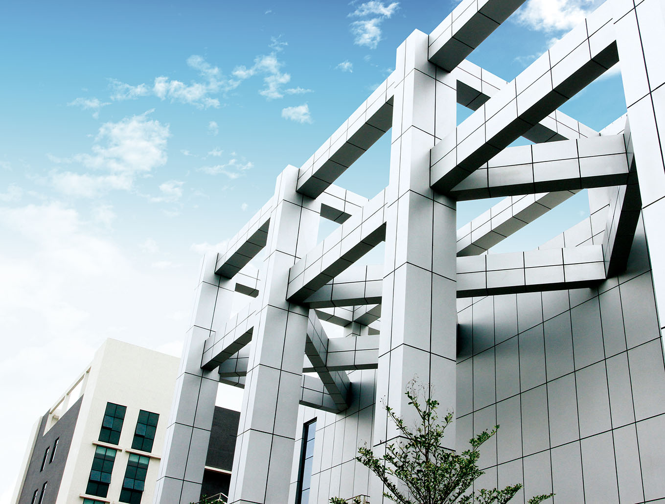 Square cladding aluminum veneer series