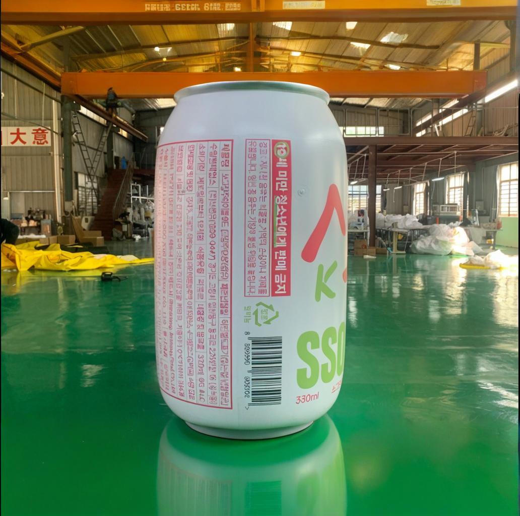 Custom Inflatable Beer Can Bottle Air Model For Advertising