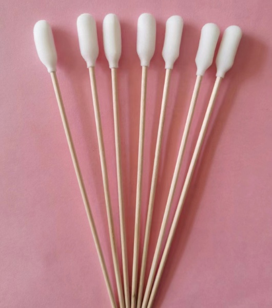 foam wooden swabs