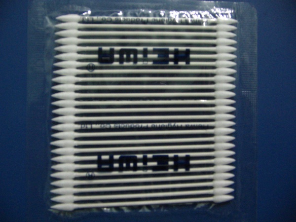 Paper handle swabs
