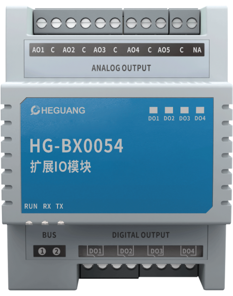 扩展IO模块(5AO,4DO)
