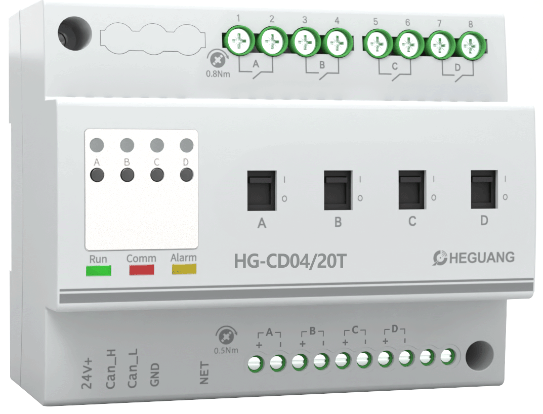 4路1-10VDC调光控制器