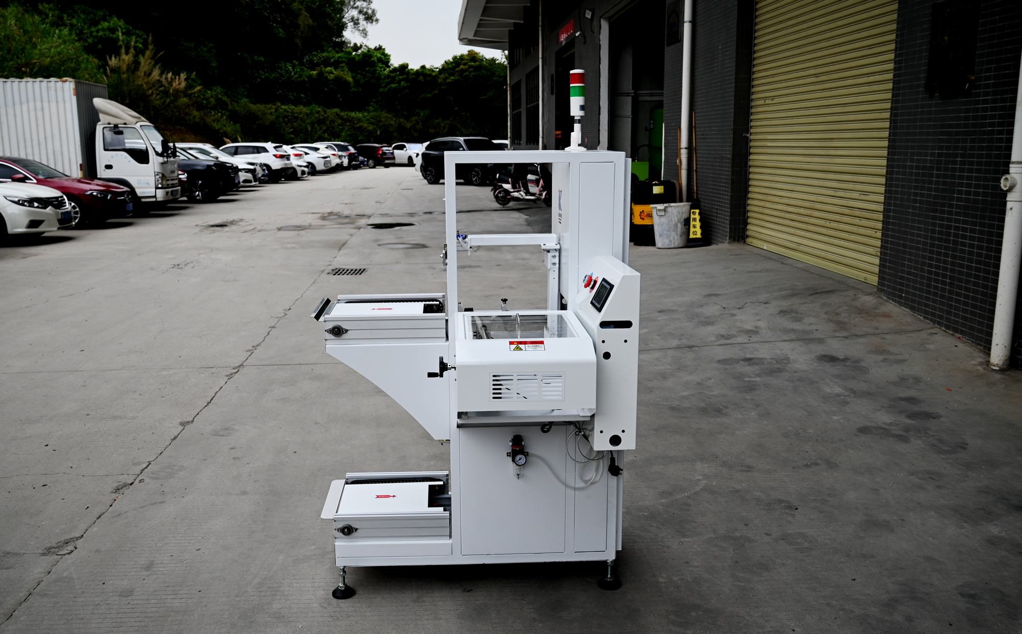 合瑞科技L型全自动下板机smt料框式收料机小型接板机