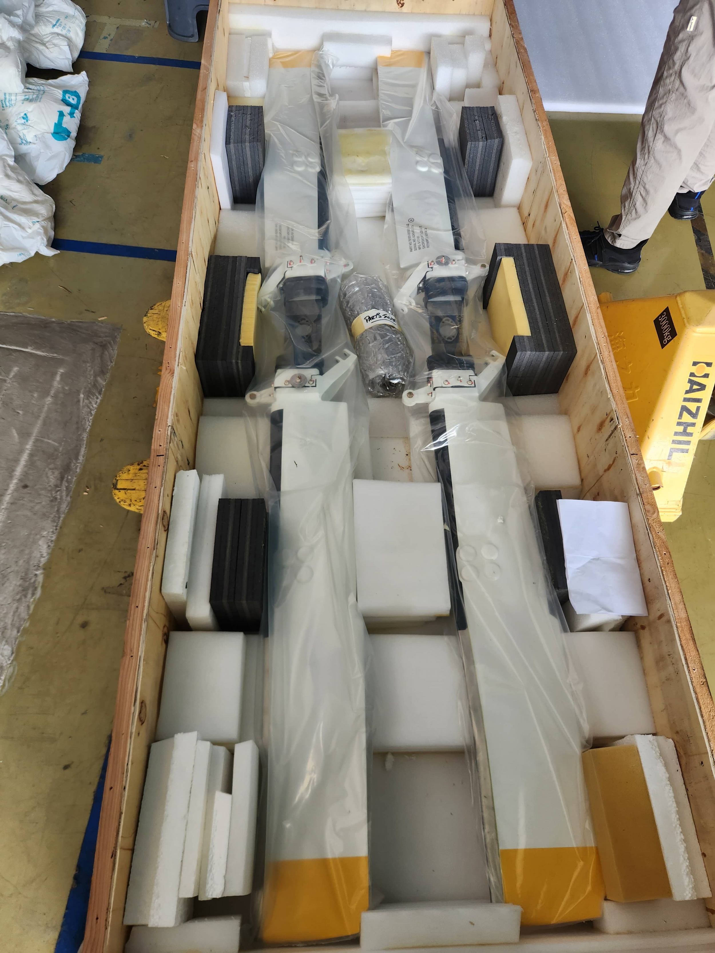 2025-07-17, Successfully delivered S76 tail blade assembly to customer