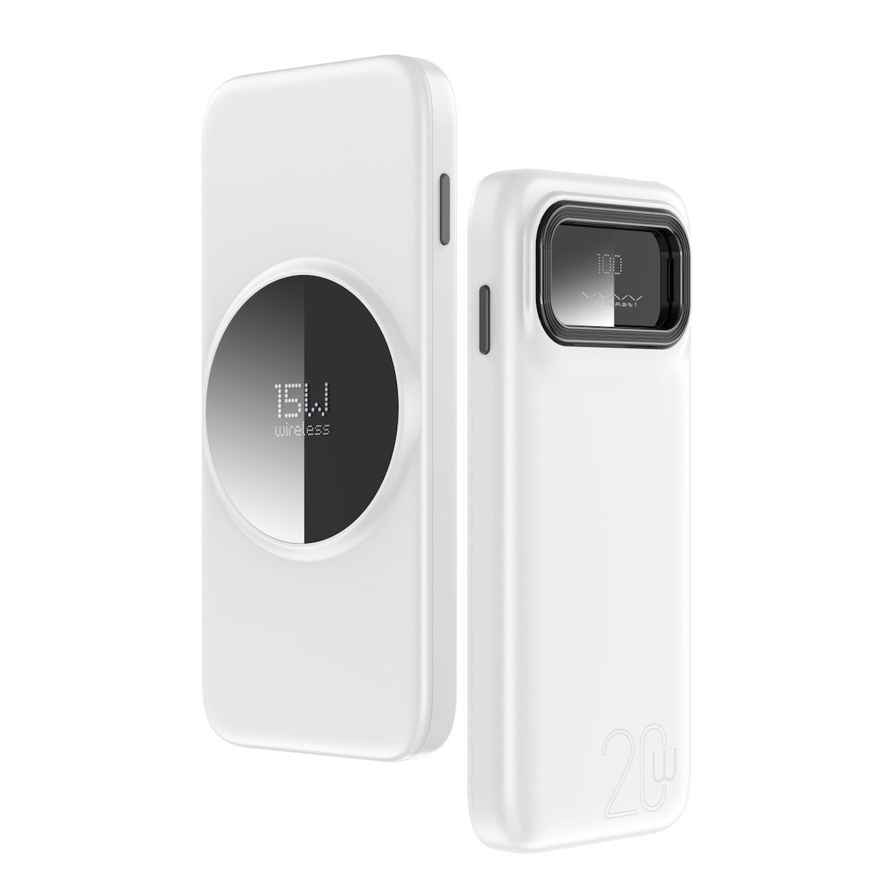 Vyvylabs Leca Digital Display Wireless Fast Charge Power Bank 10000mAh 20W （with stand）