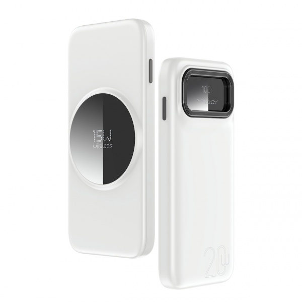 Vyvylabs Leca Digital Display Wireless Fast Charge Power Bank 10000mAh 20W (with stand)