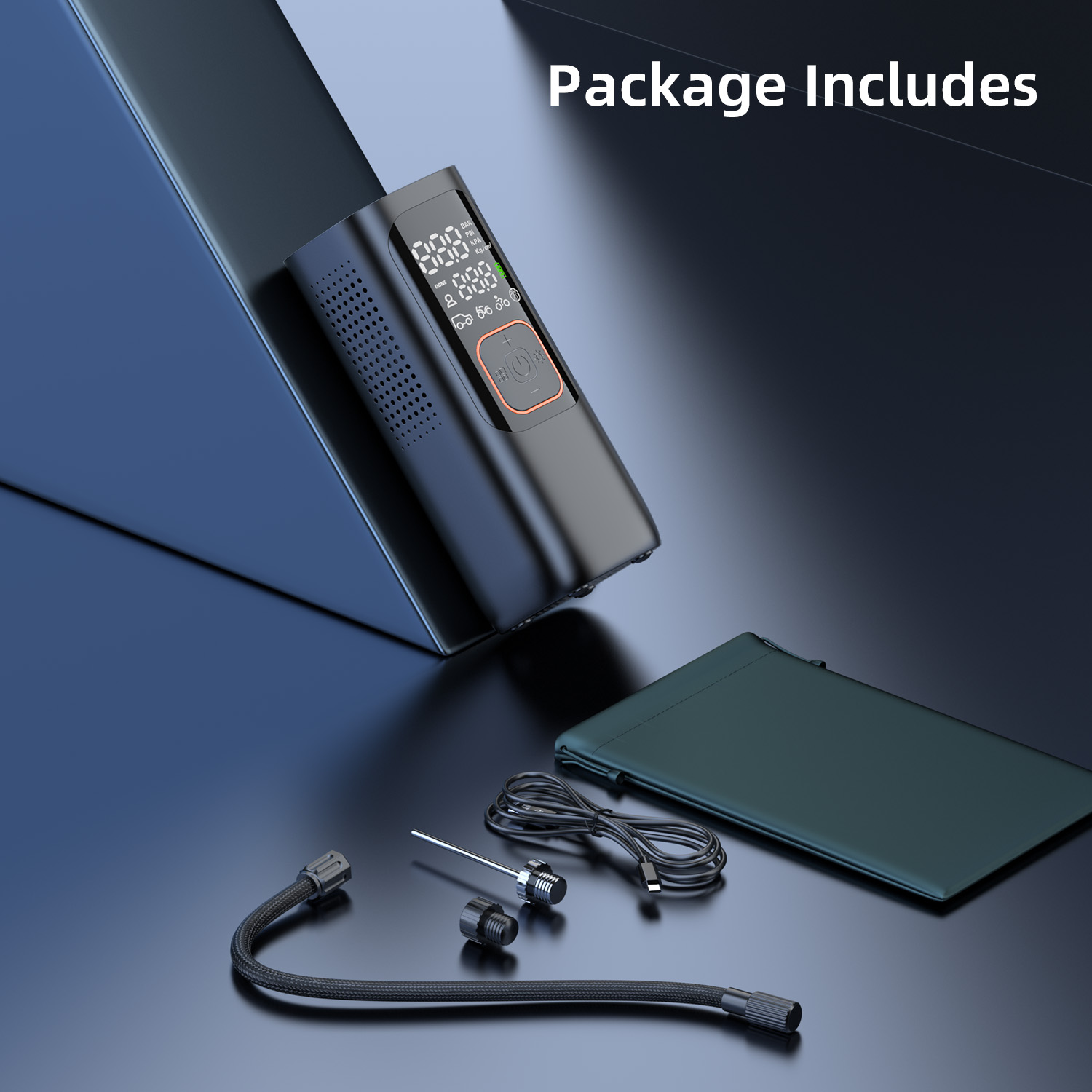 Vyvylabs AP02 Portable Inflator Pump 7500mAh 