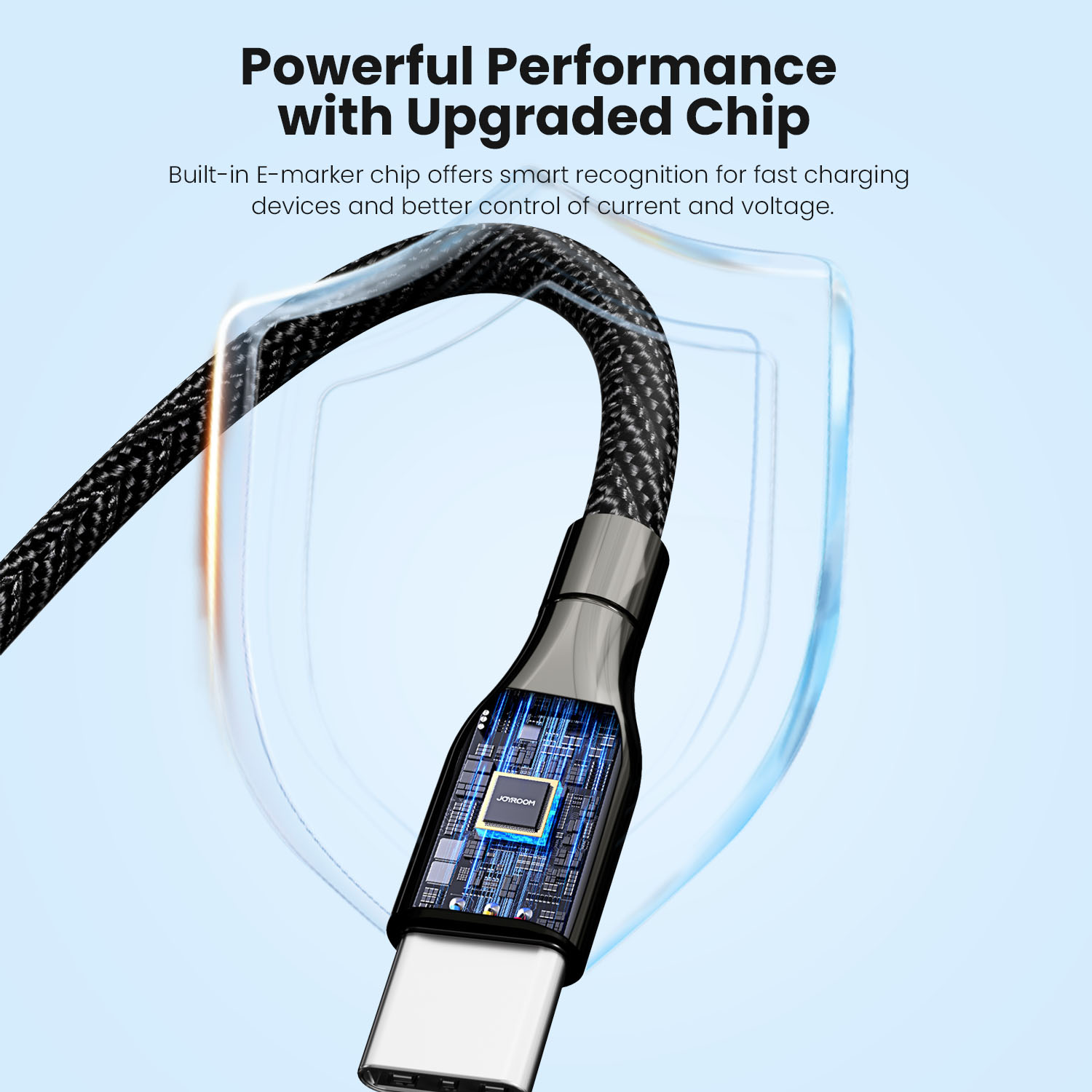 Vyvylabs Hardcore Series Fast Charging Cable Type-C to Type-C 100W 