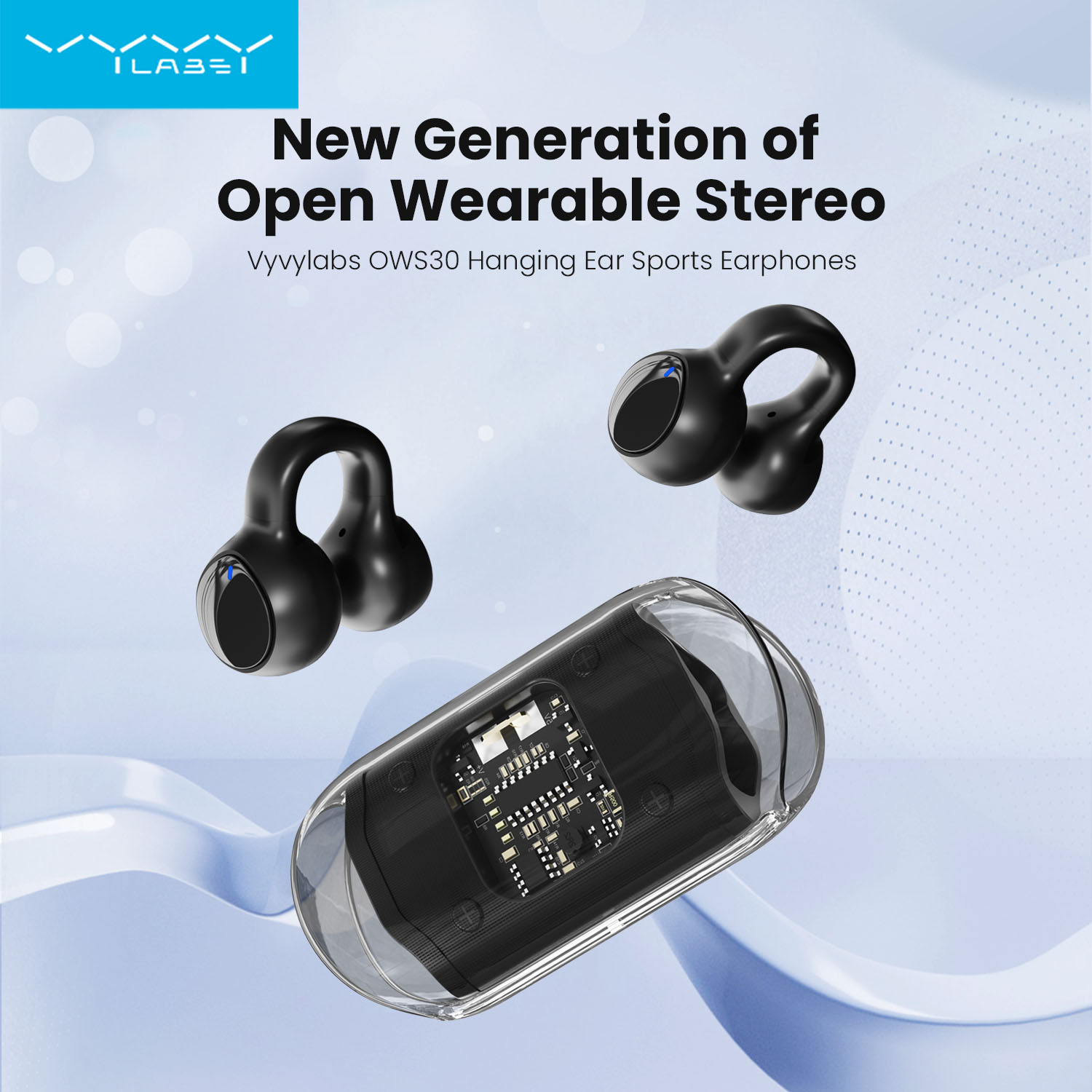 Vyvylabs OWS30 Hanging Ear Sports Earphones
