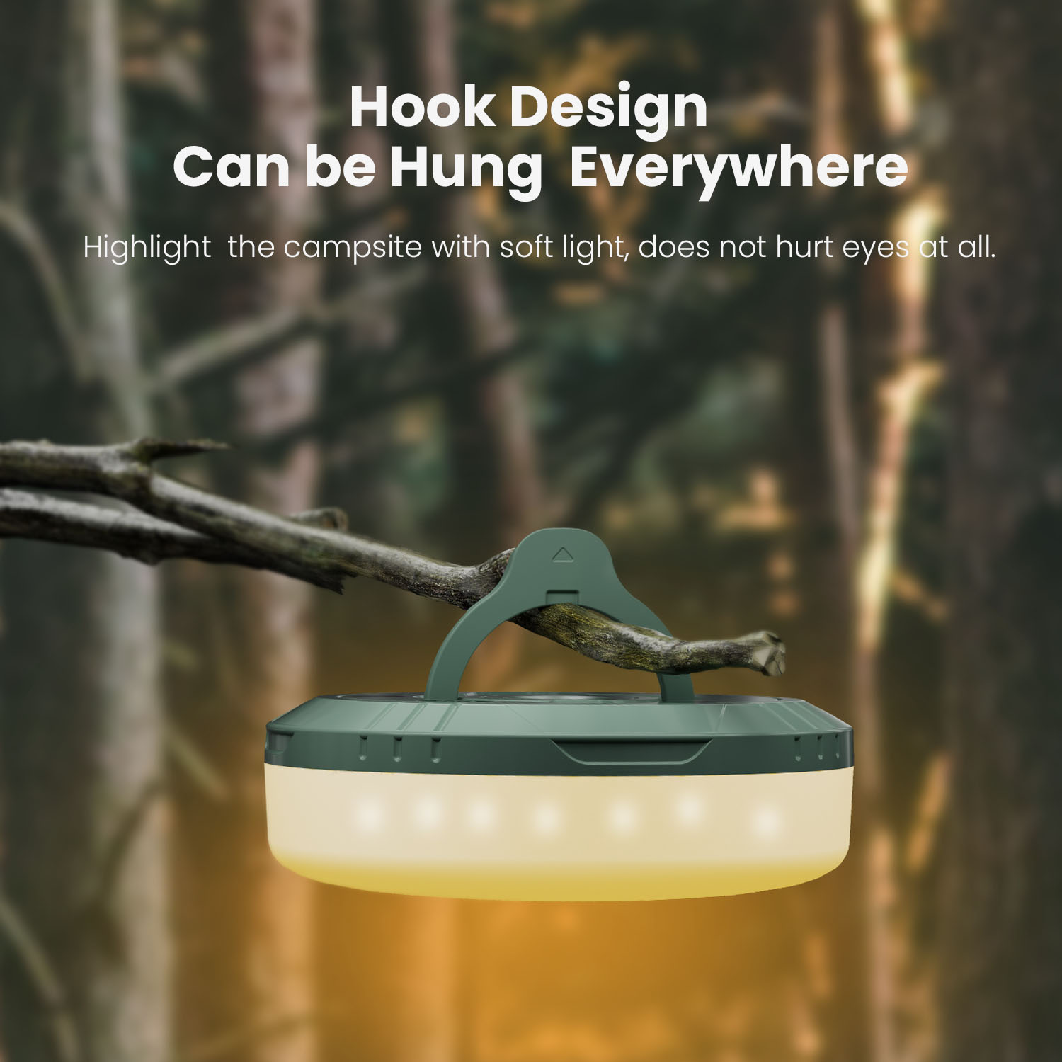 Vyvylabs Starry Sky Multifunctional Camping Light 10M （Storage Light Strip + Warm Light + Long Range Light + SOS Light）