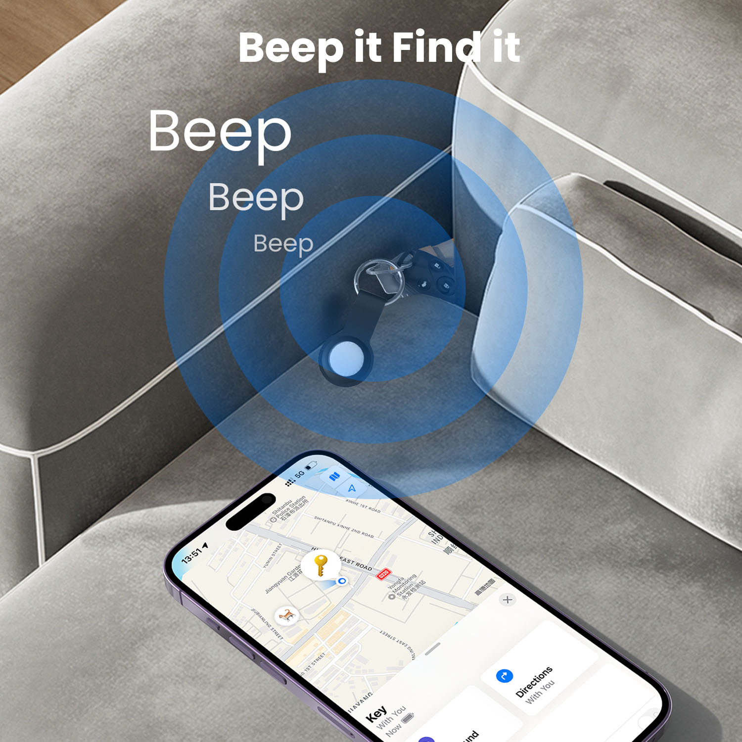 Vyvylabs EasyFind Tag Smart Device Tracker （Apple Certificated） 
