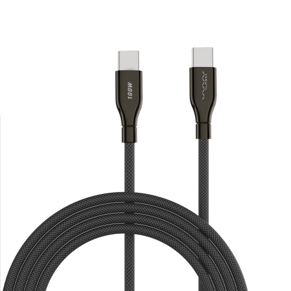 Vyvylabs Hardcore Series Fast Charging Cable Type-C to Type-C 100W 