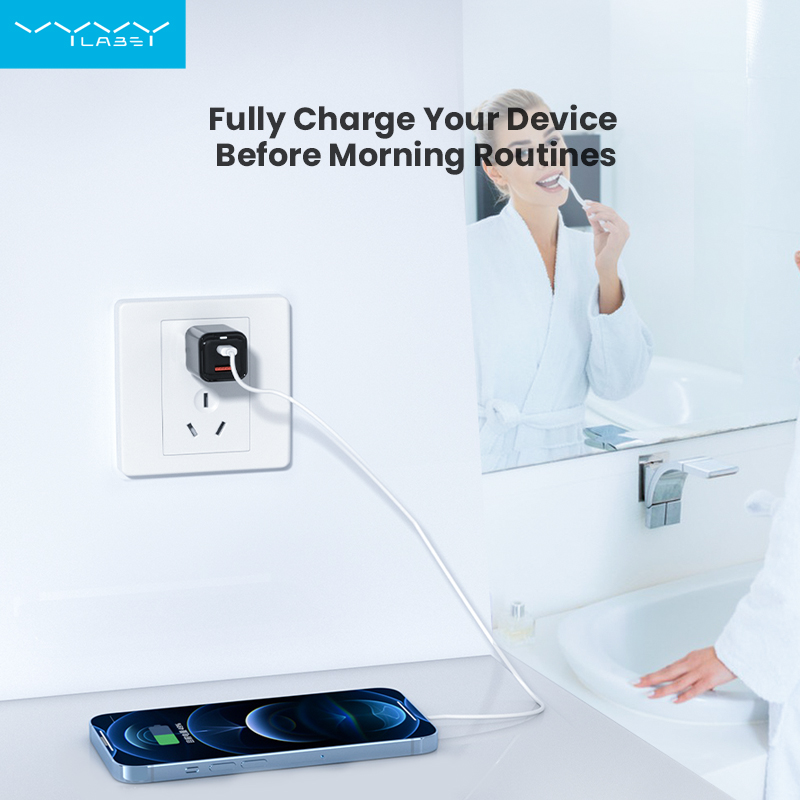 Vyvylabs GaN Fast Charger 35W A+C （US plug）