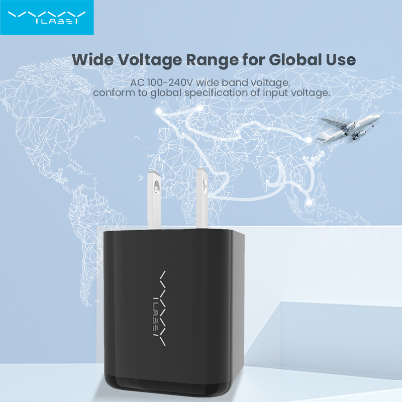 Vyvylabs GaN Fast Charger 35W A+C （US plug）